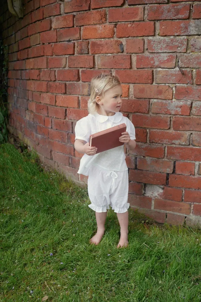 Bloomers Short Dotty White