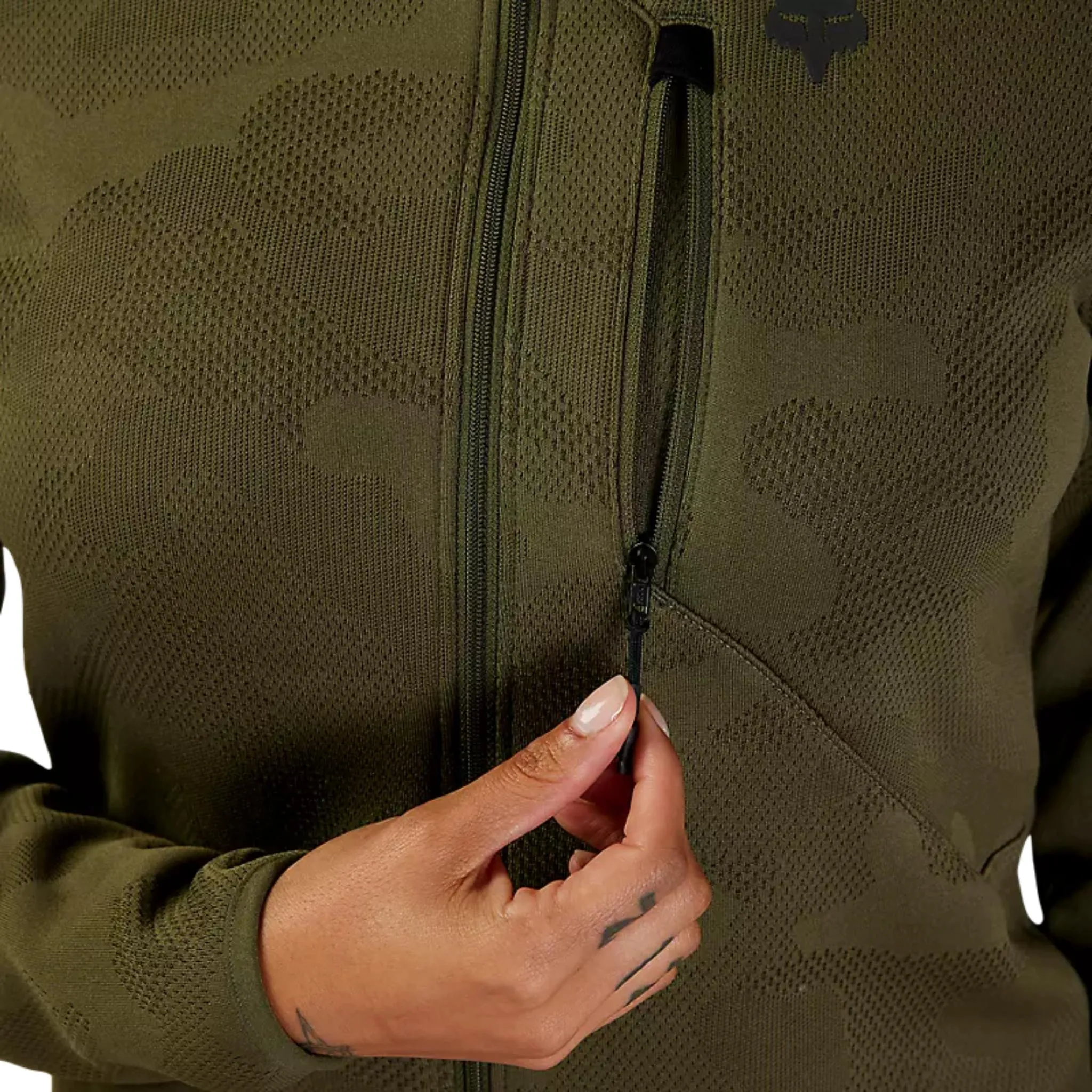 Fox Womens Ranger Midlayer Full Zip Jacket
