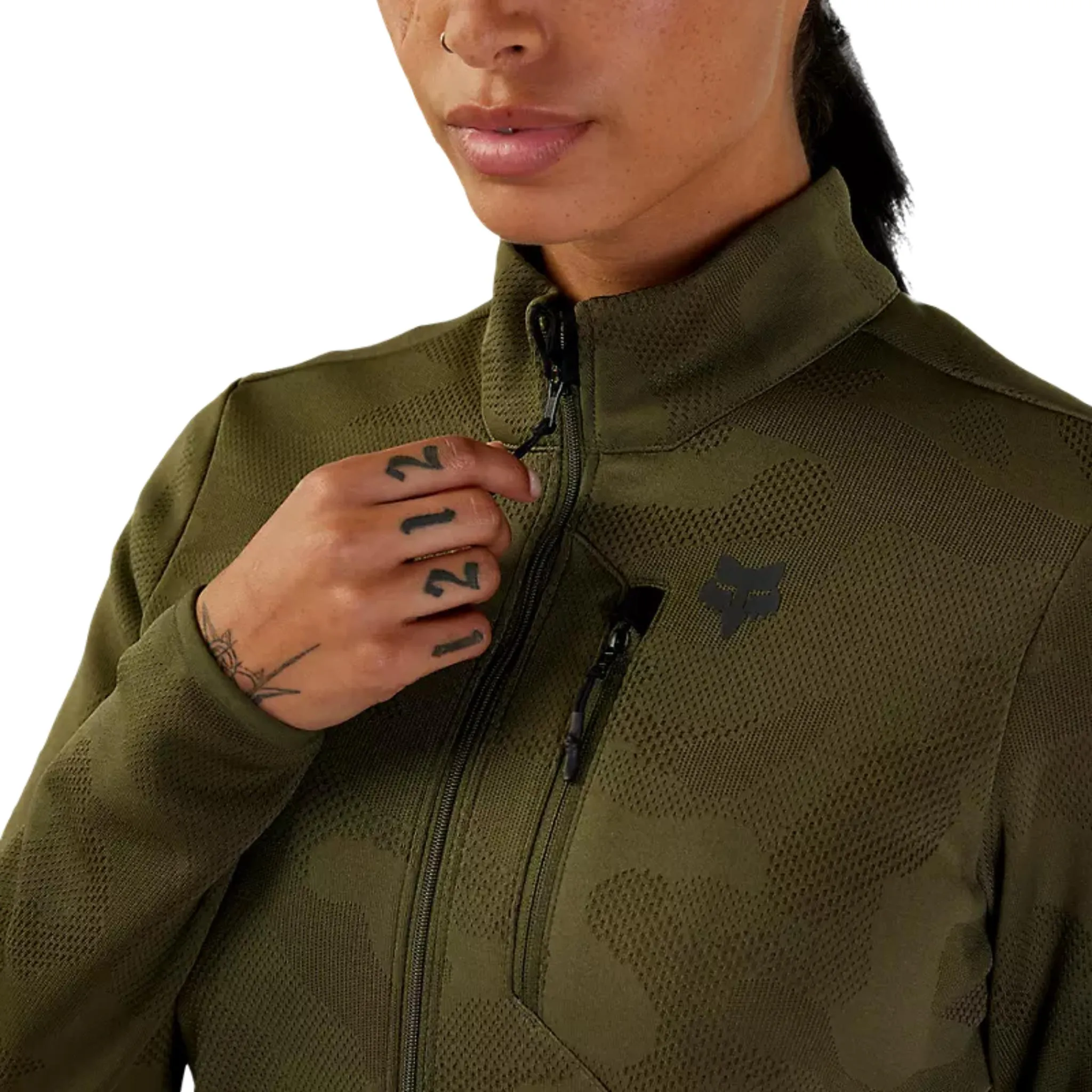 Fox Womens Ranger Midlayer Full Zip Jacket